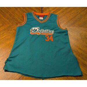 YOUTH Majestic Miami Dolphins Number 34 Ricky Williams NFL Jersey *READ*